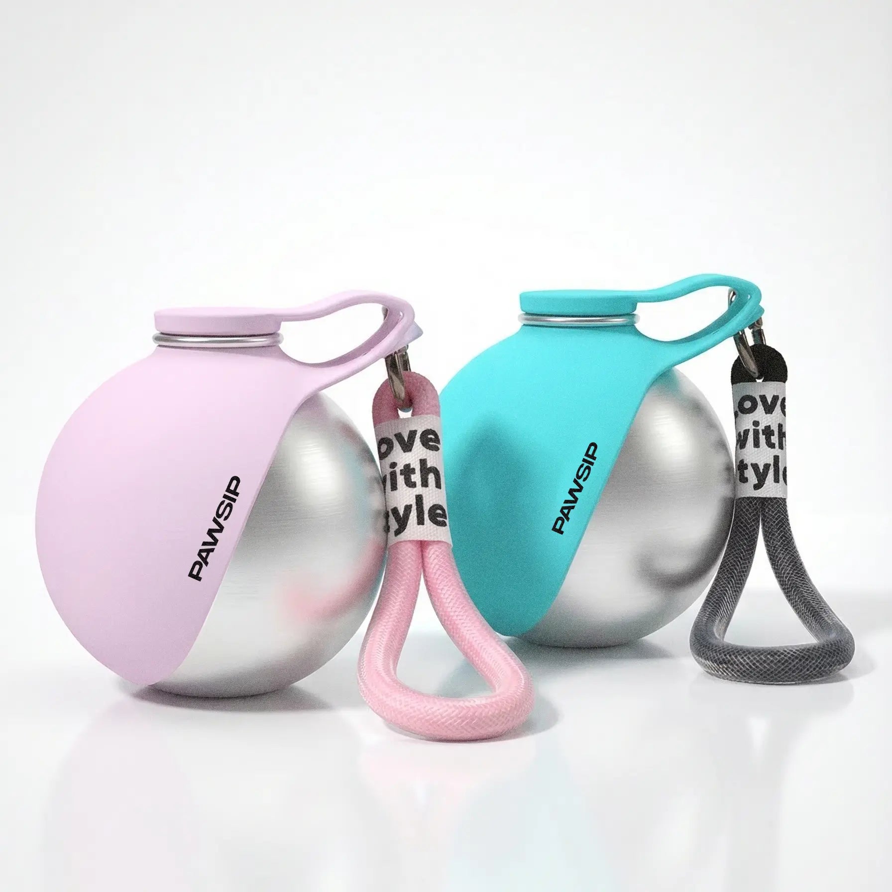 Pawsip® Portable Dog Water Bottle – Leak Proof Travel Cup for Dogs