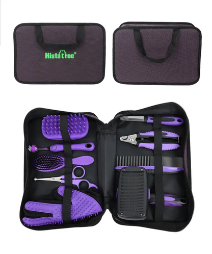9-in-1 Professional Pet Grooming Kit for Dogs & Cats – Complete Home Grooming Set