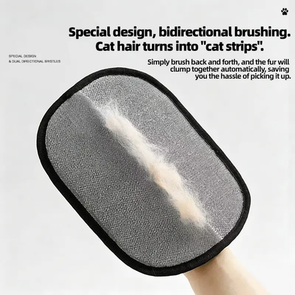 Electrostatic Pet Hair Remover Gloves – Reusable Fur Remover for Couch, Carpet & Car Seats