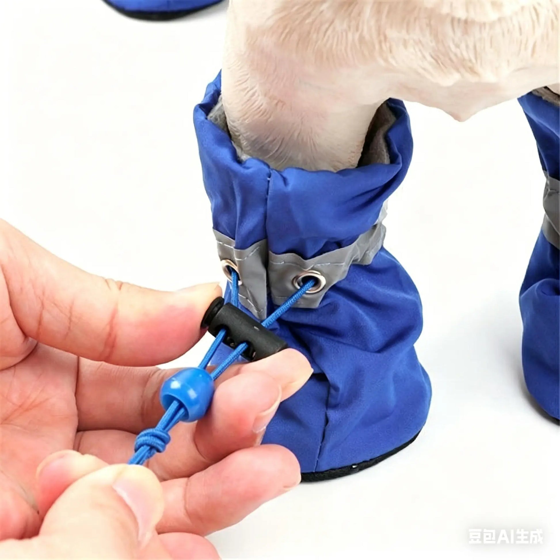 Waterproof Dog Rain Boots for Cats - Non-Slip & Adjustable Comfort Fit, Mud-Proof & Easy-Clean Pet Storm Boots
